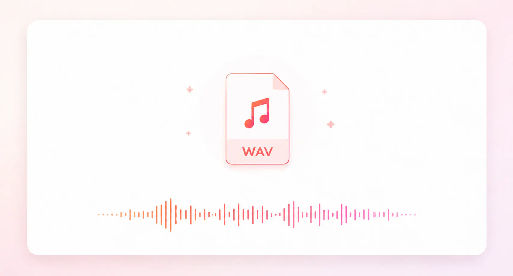 choose wav output quality