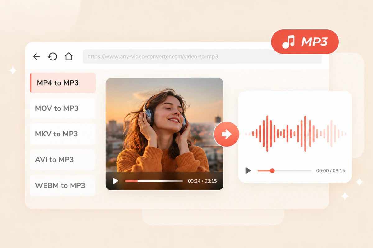 線上免費將 MP4 轉換為 MP3