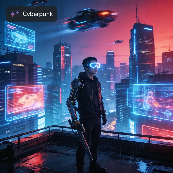 generate cyberpunk style