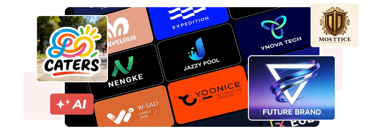 generate varied logo styles