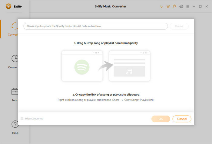 add spotify music