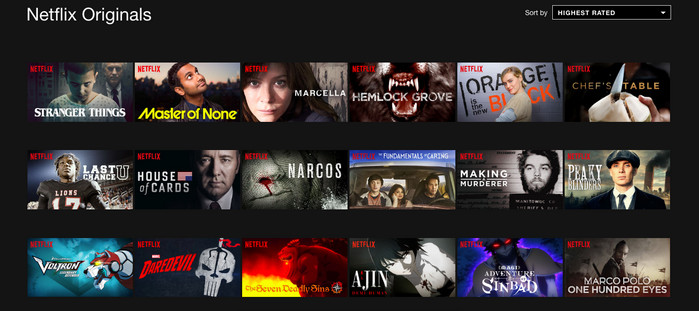 netflix originals