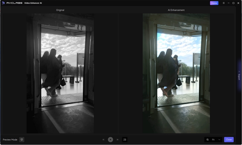 avclabs video enhancer review soft colorize model