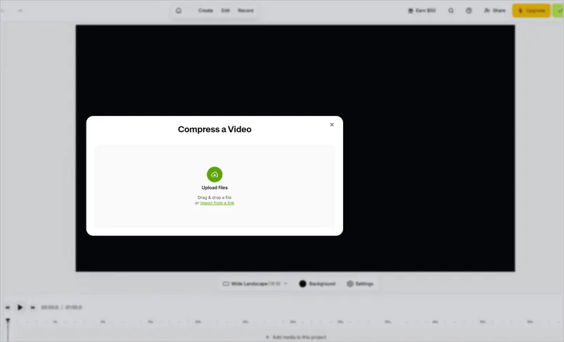 veed online video compressor