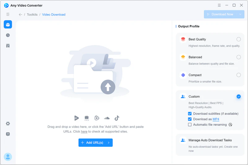 add ulr to clipboard