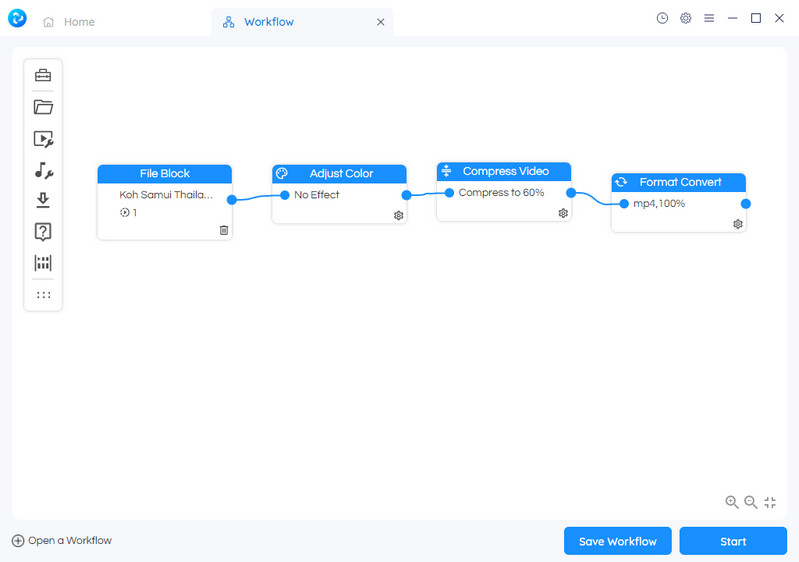 create workflow