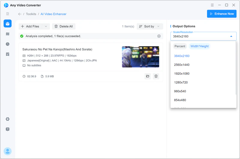 low resolution video