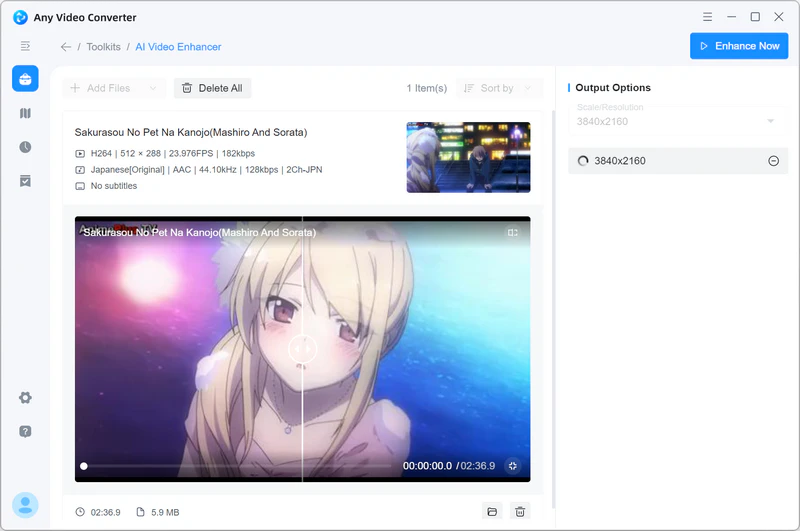 preview enhance effect